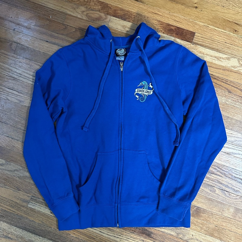 Santa Cruz Zip Up Hoodie